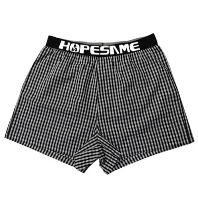 Black And White Plaid Design|Men Boxer Short 