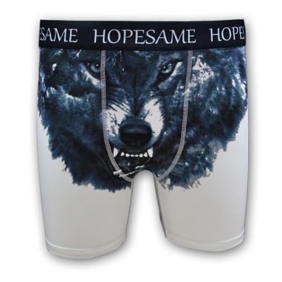 Wolf-Animal Element Design|Men Boxer