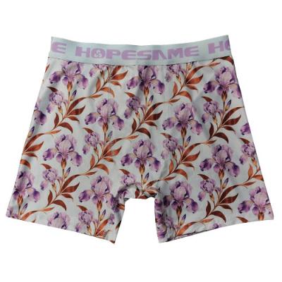 Purple Iris Design|Men Boxer 