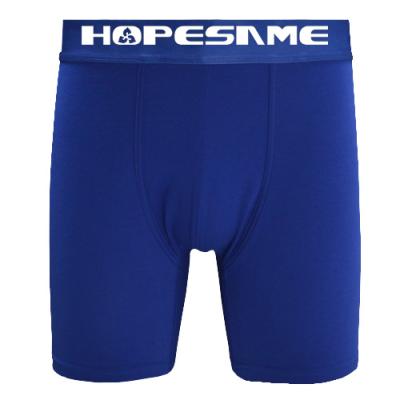Classic Solid Blue Style|Men Boxer