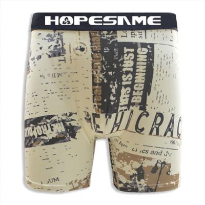 Vintage Newspaper Print Design|Men Boxer