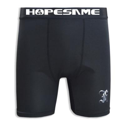 Black Classic Foot Opening Heat Stamp|Men Boxer