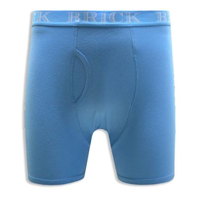Light Blue Solid Color Men's Underwear