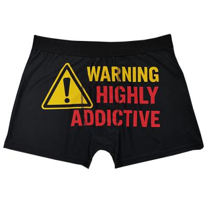 Danger Warning Sign Pattern Print