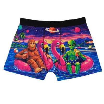 Fantasy Character Print Pattern: Gorilla and Alien