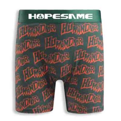 Red English Letter Artistic Print with All-Over Repeat Design