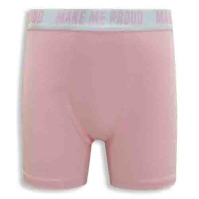 Pink Classic Design with a White Knitted Waistband 