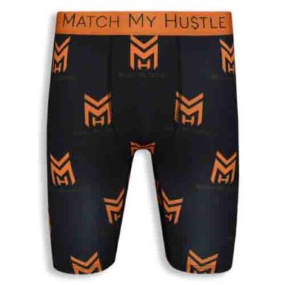 Orange Transformed Letters Full Print Pattern Design