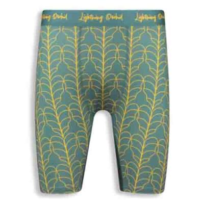 Gold Line Arrangement Design Print Pattern