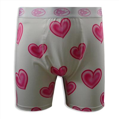 Hot-Selling Pink Heart Print Men's Underwear - 副本