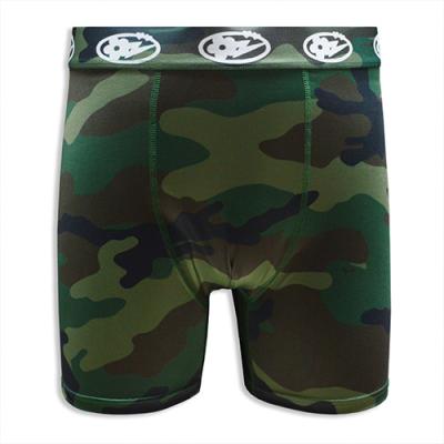 Men's Boxer Briefs with Camouflage Print