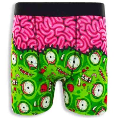 Custom Men's Horror Abstract Print Underwear