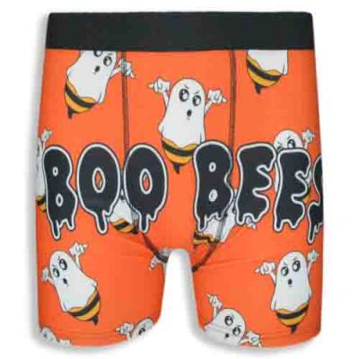 Little Ghost Bee Feature Print Design Men's Boxer Briefs