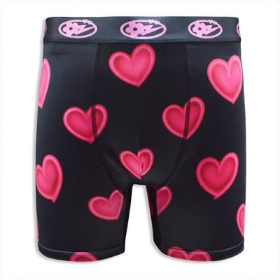 High-quality Romantic Heart Pattern All-over Print Underwear
