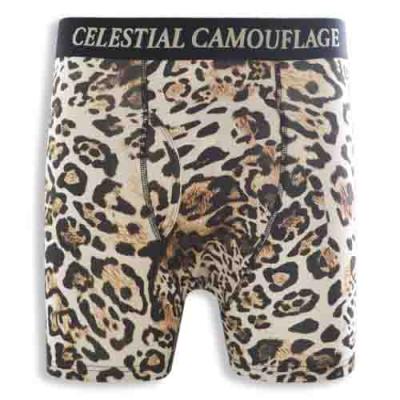 Polyester-Spandex Leopard Print Hot-Selling Men's Underwear